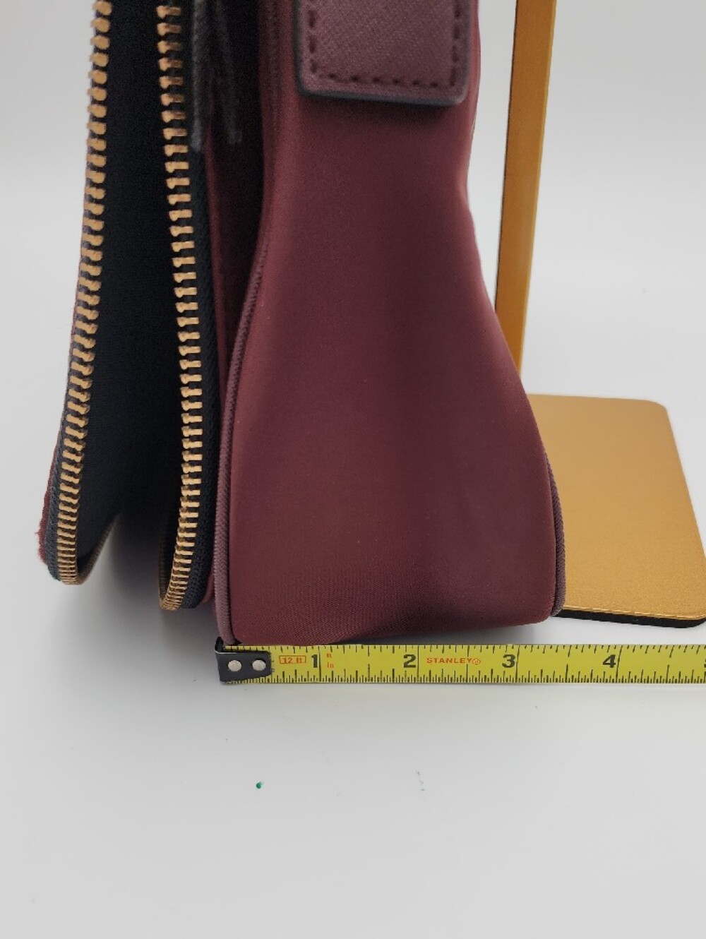 Marc Jacobs Wine Nylon Crossbody with Gold Hardware - Picture 16 of 16
